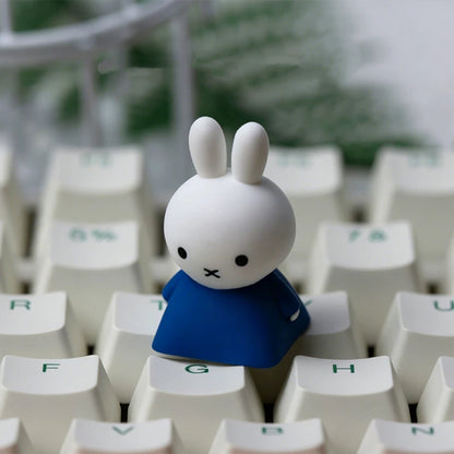 Blue Jacket Miffy Artisan Key Cap
