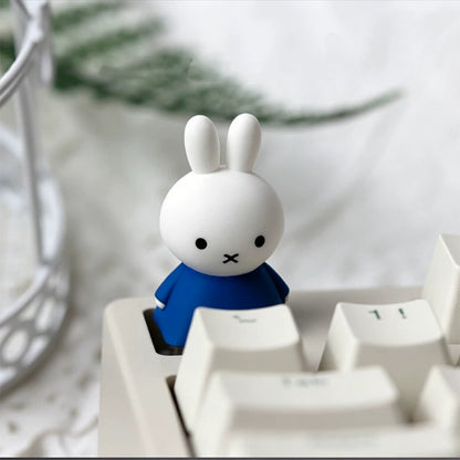 Blue Jacket Miffy Artisan Key Cap