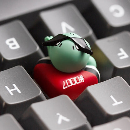 Squirtle Poke Ball Artisan Key Cap
