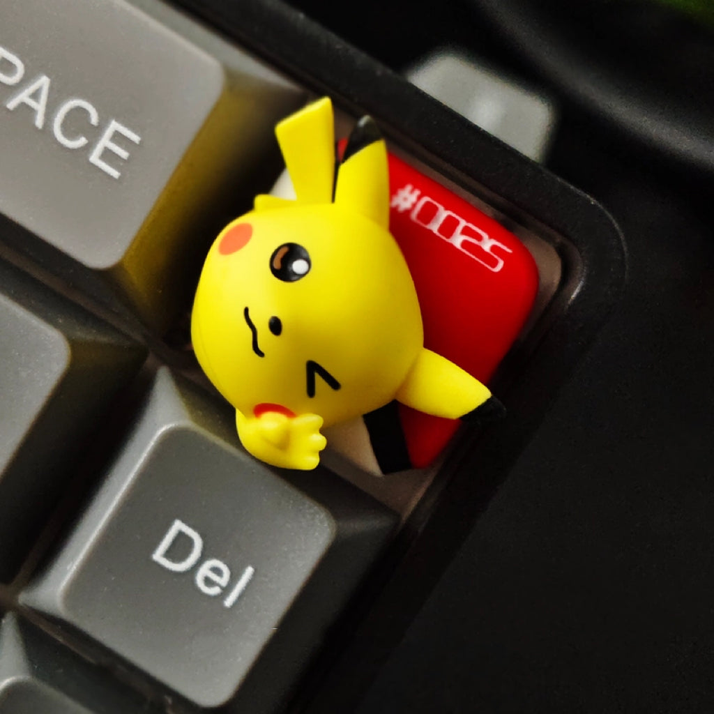 Pika Poke Ball Artisan Key Cap