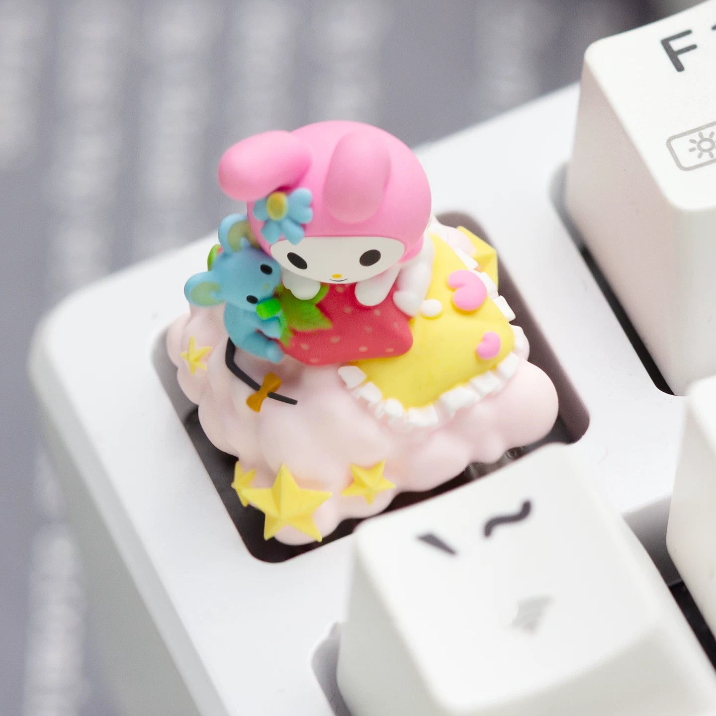 Melody Strawberry Dream Artisan Key Cap