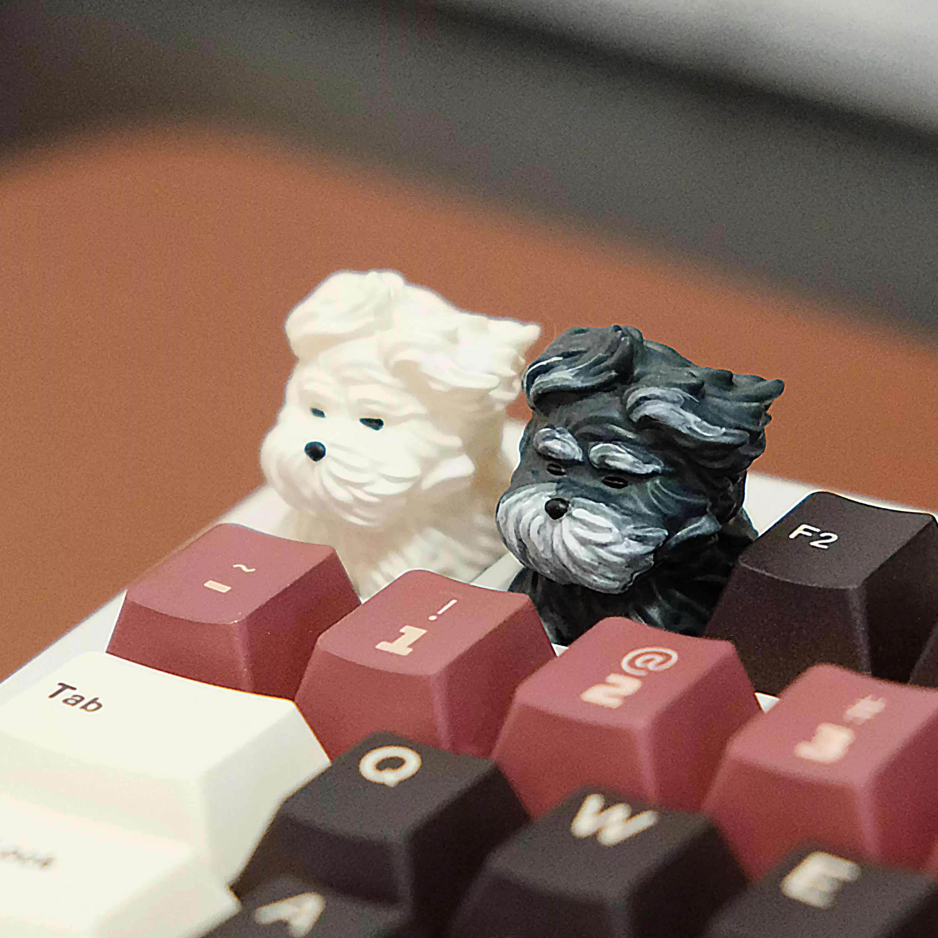 Mini Schnauzer Artisan Key Cap