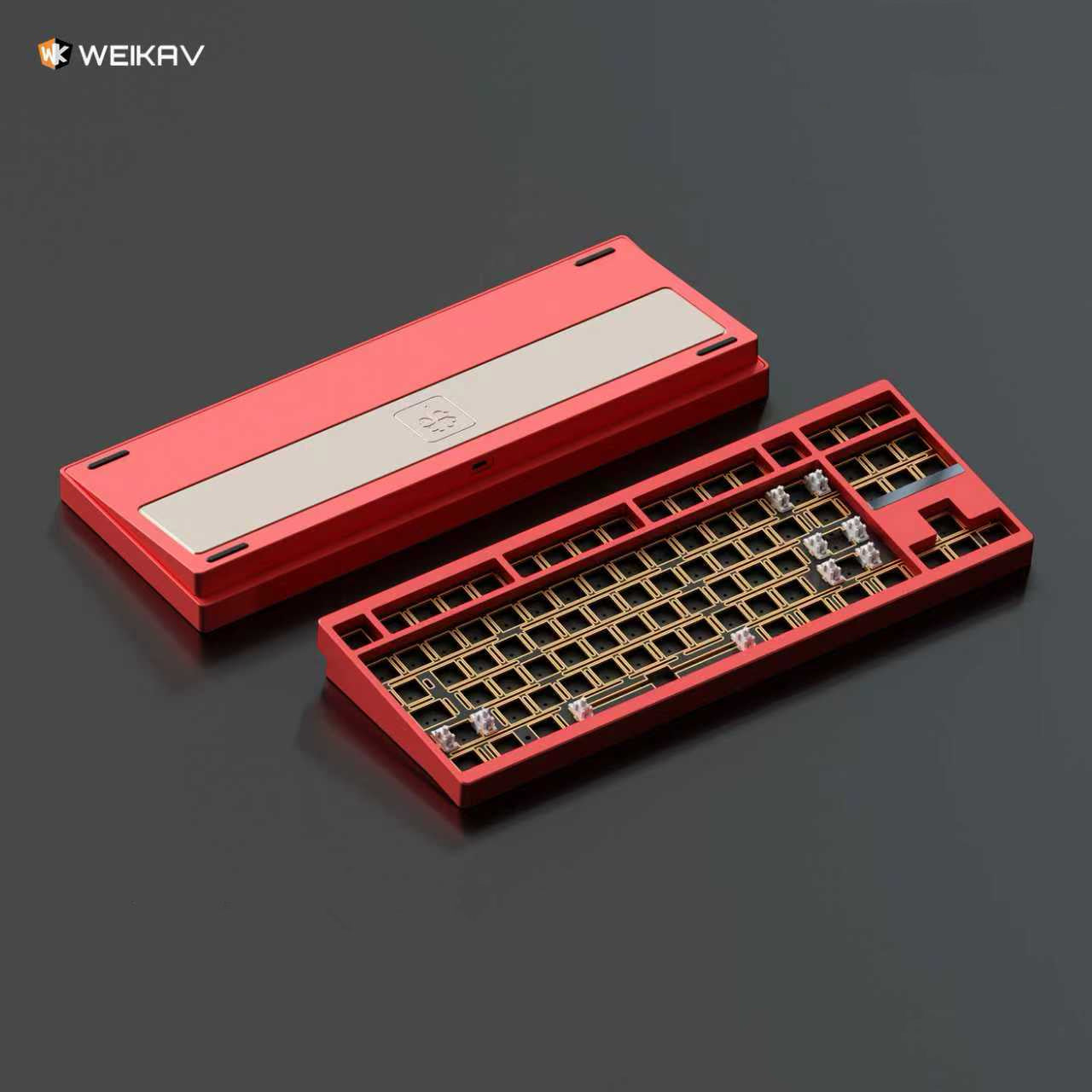 Weikav Stars80 Red | Mechanical Keyboard Barebone