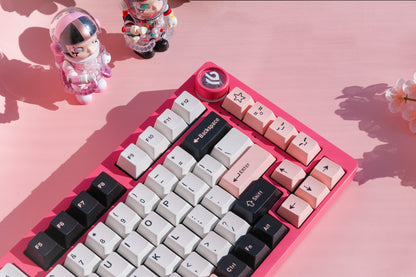 Hi75C Berry Milk Tea Mechanical Keyboard