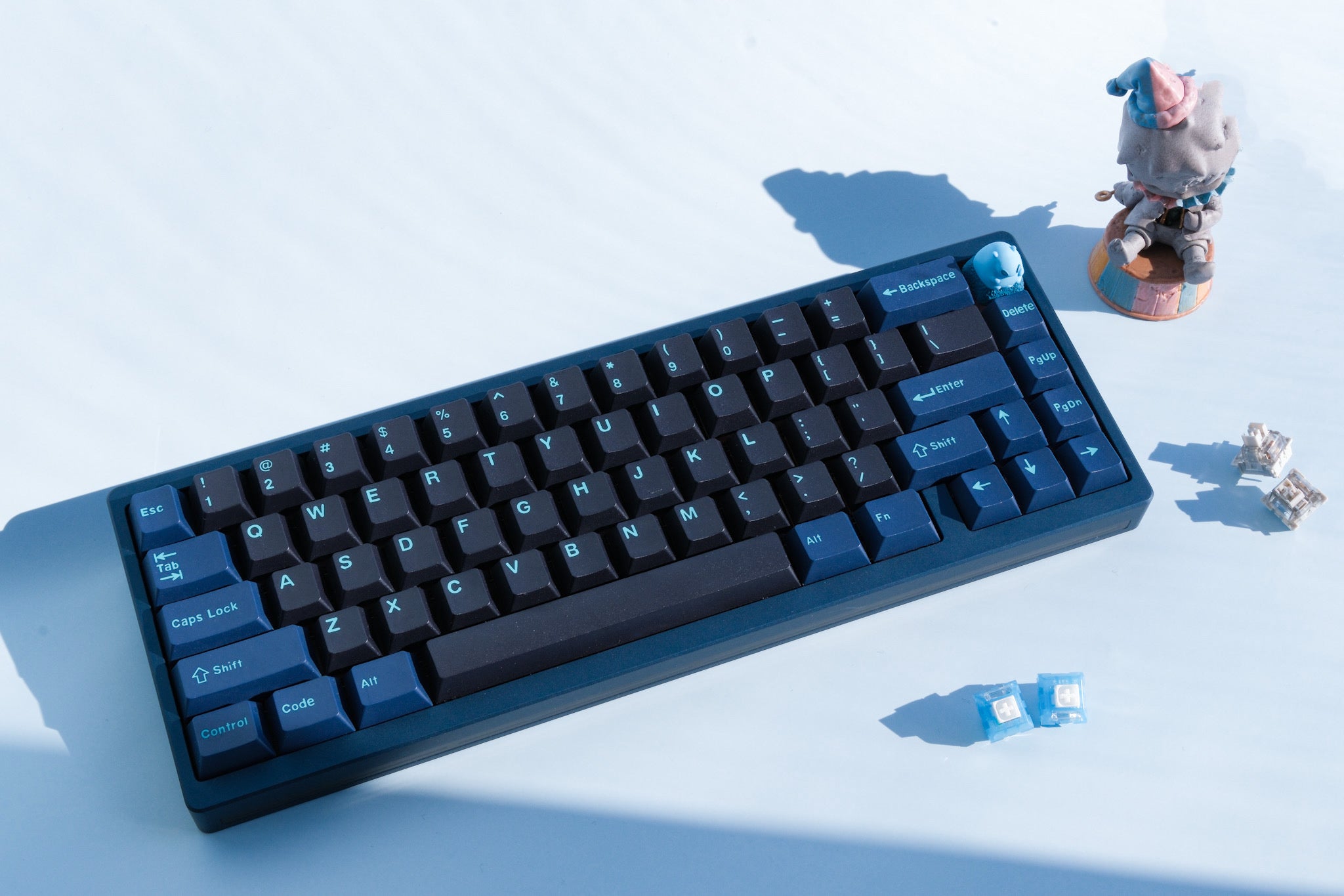 Weikav Nut65 Navy Blue | Deep Ocean Mechanical Keyboard