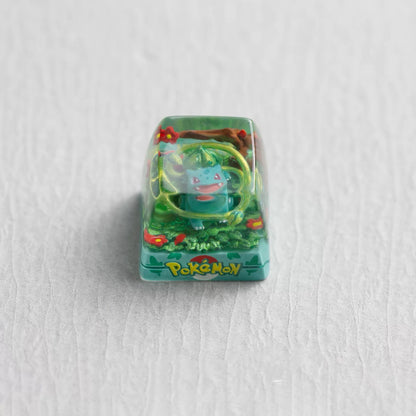 Bulbasaurr Green Artisan Key Cap