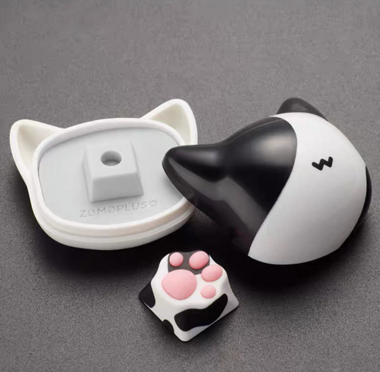 Cow Cat Paw Artisan Key Caps