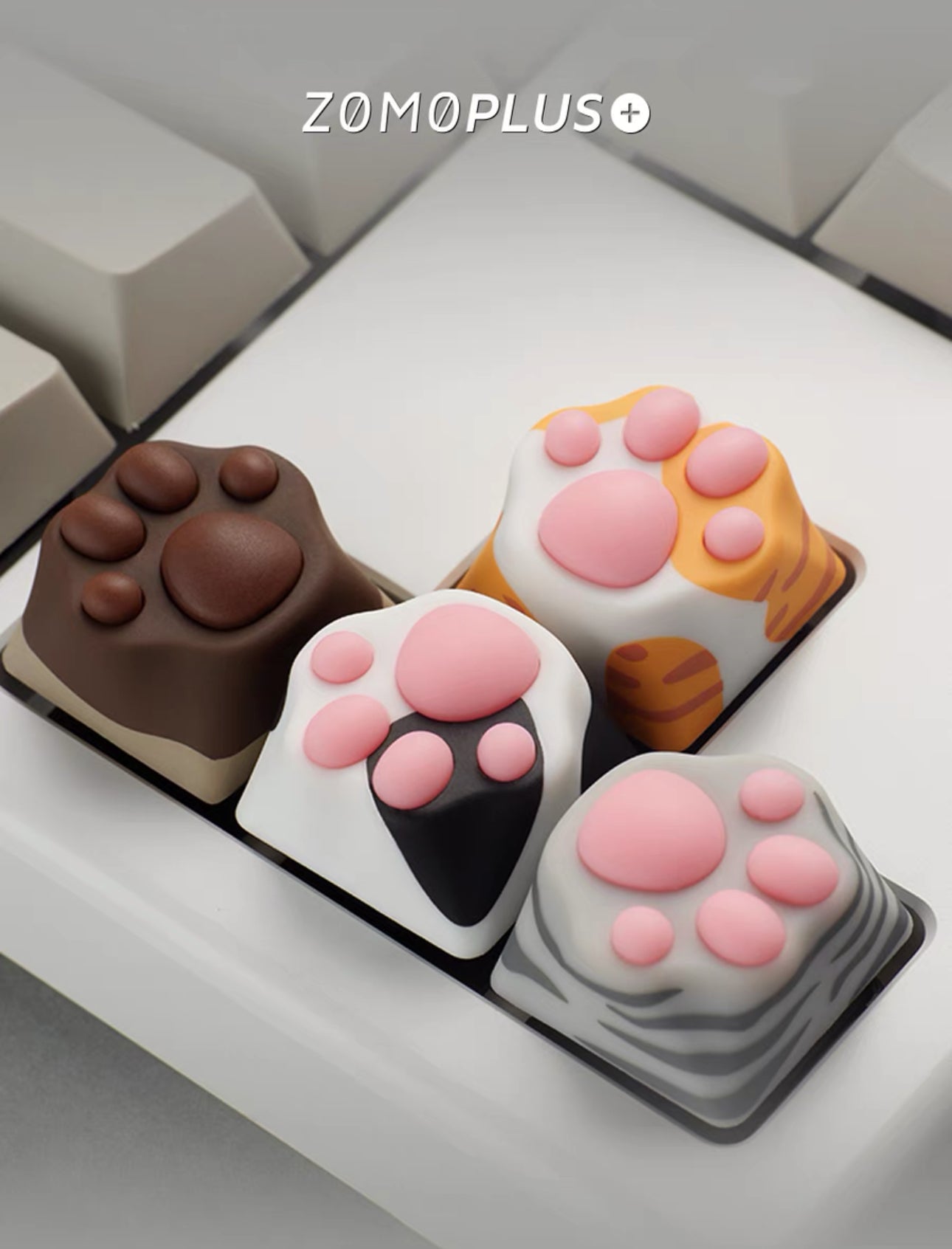 Bengal Cat Paw Artisan Key Caps