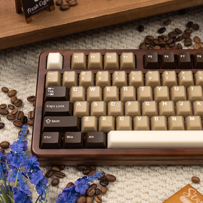 Coconut Latté Key Cap Set | Pre-order Coming Soon