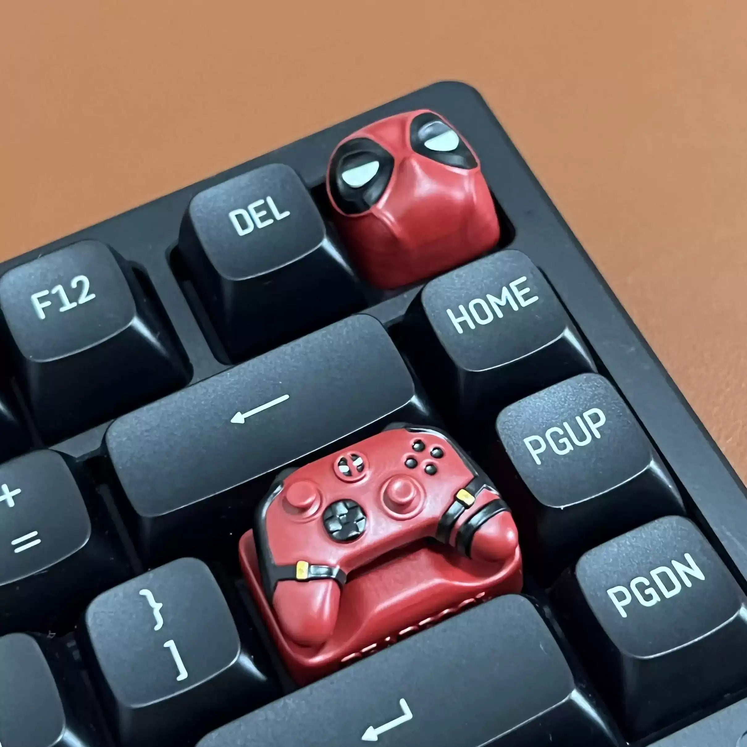 Dead Pool Artisan Key Cap Set of two