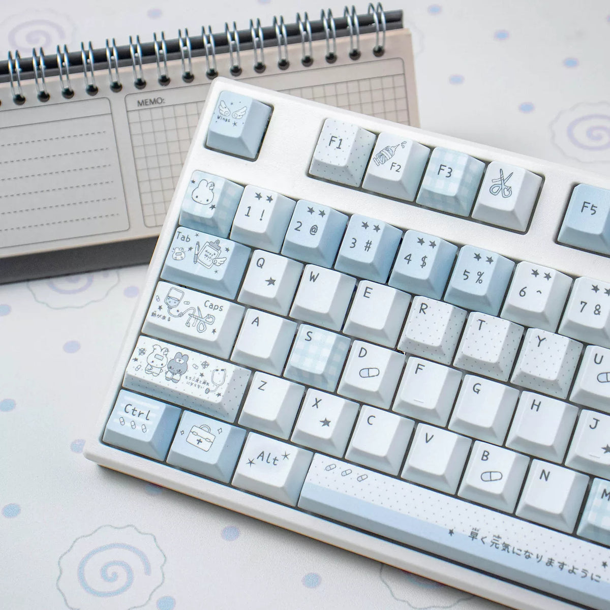 Water Diary Key Cap Set