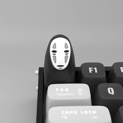 Black No Face Artisan Key Cap