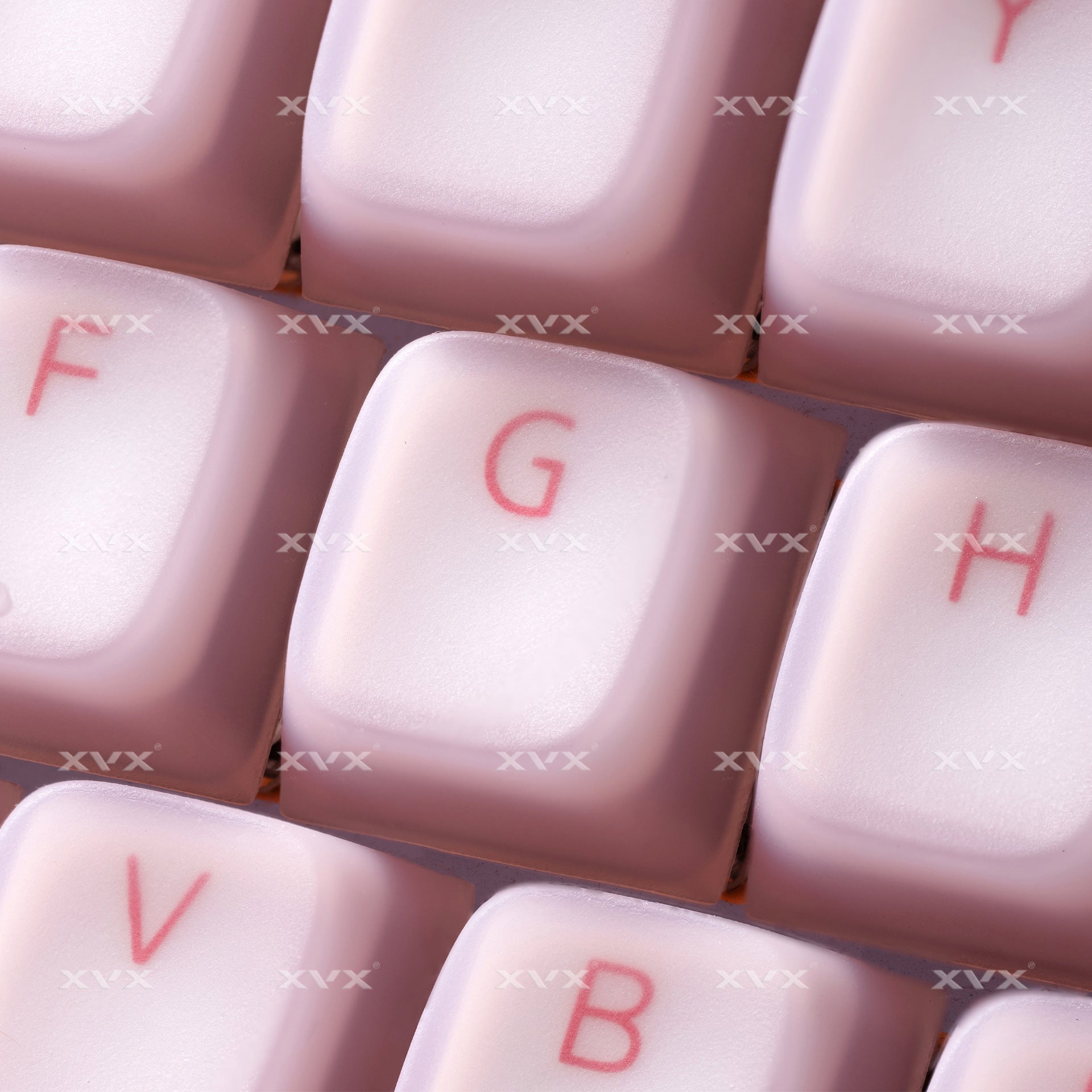 Soft Strawberry Pudding Key Cap Sets