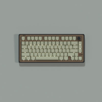 Wooden Grey Key Cap Set