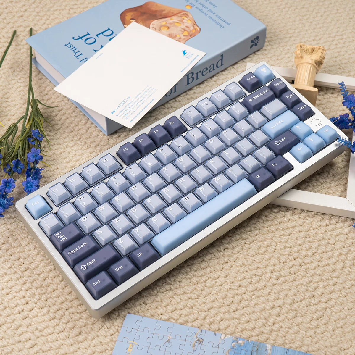 Blueberry Cheesecake Key Cap Set | Pre-order Coming Soon