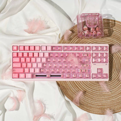 Cherry Blossom Key Cap Set - 35 PBT for free