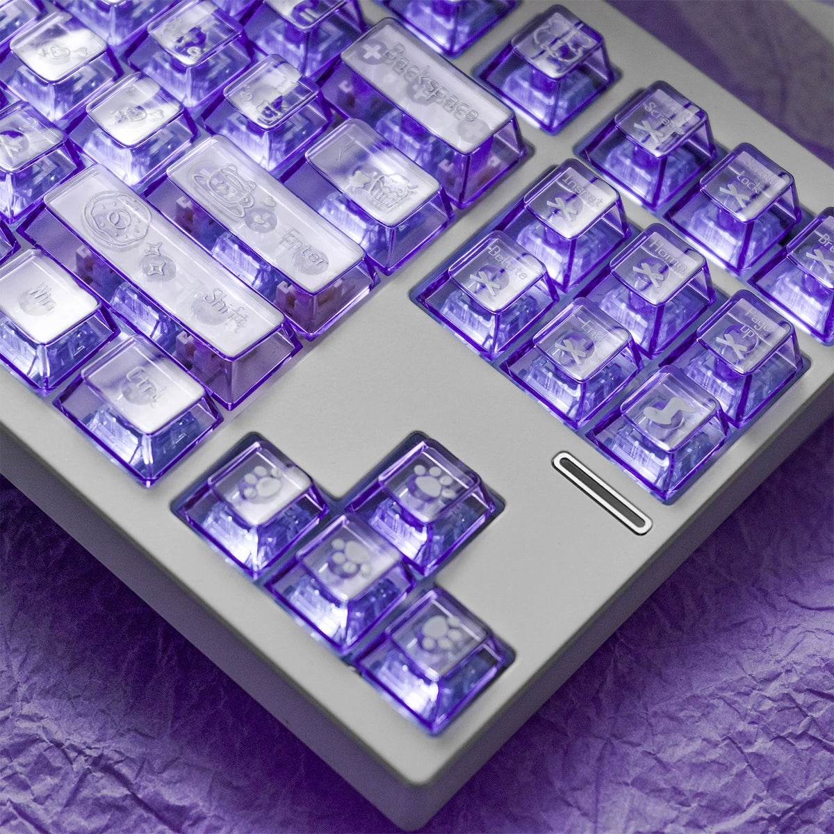 Winter Plum Key Cap Set