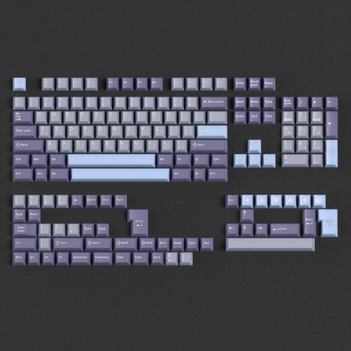 Blueberry Cheesecake Key Cap Set | Pre-order Coming Soon