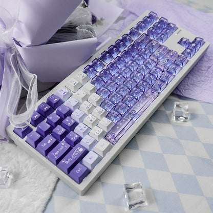Winter Plum Key Cap Set