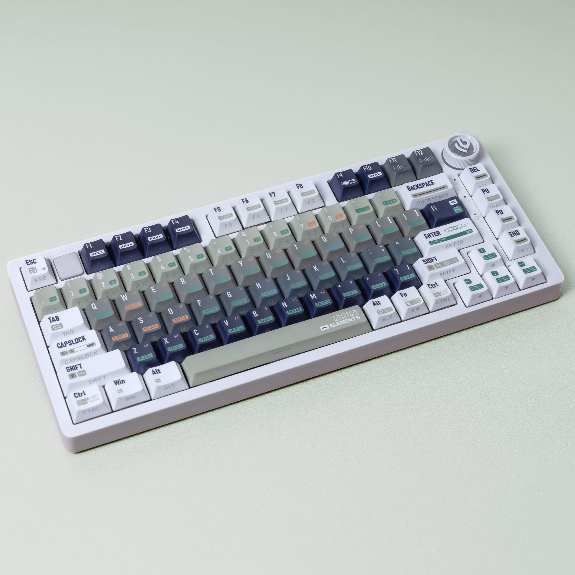 Chemistry Lab Key Cap Set 122 PC keys for free