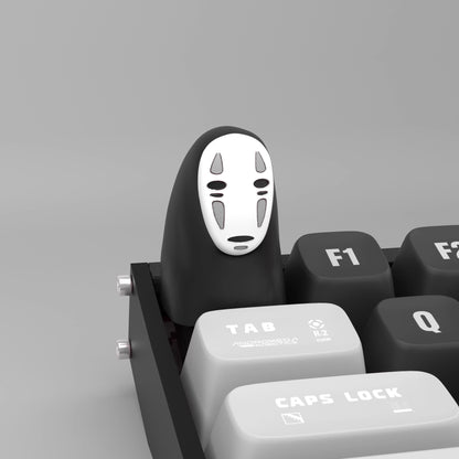Black No Face Artisan Key Cap