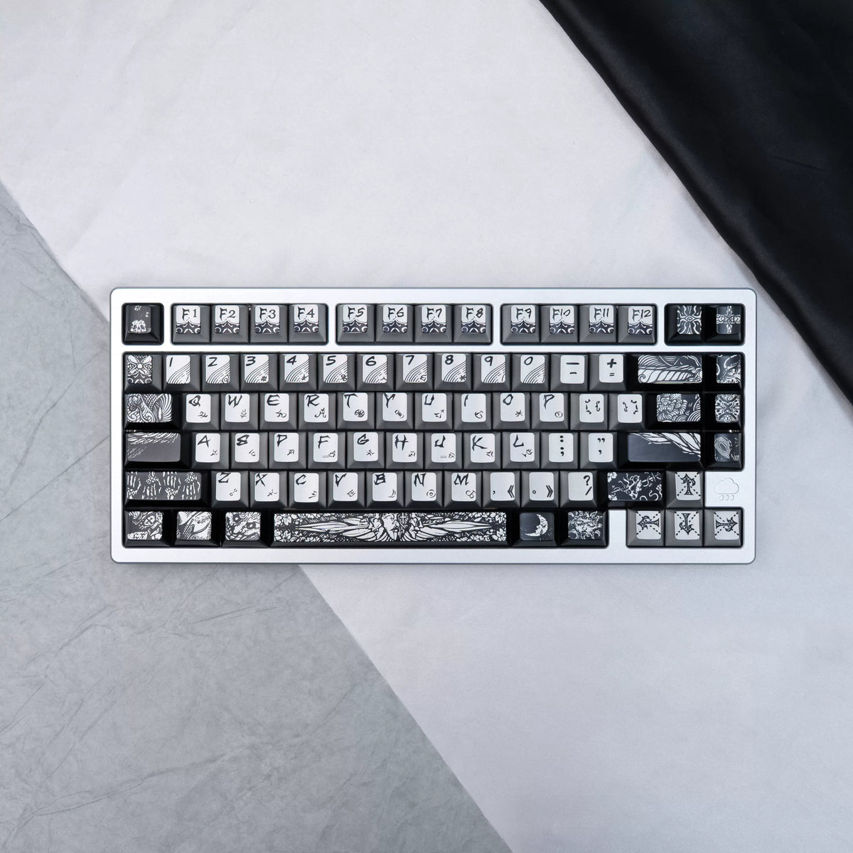 Dark Angel - Metallic Paint Key Cap Set