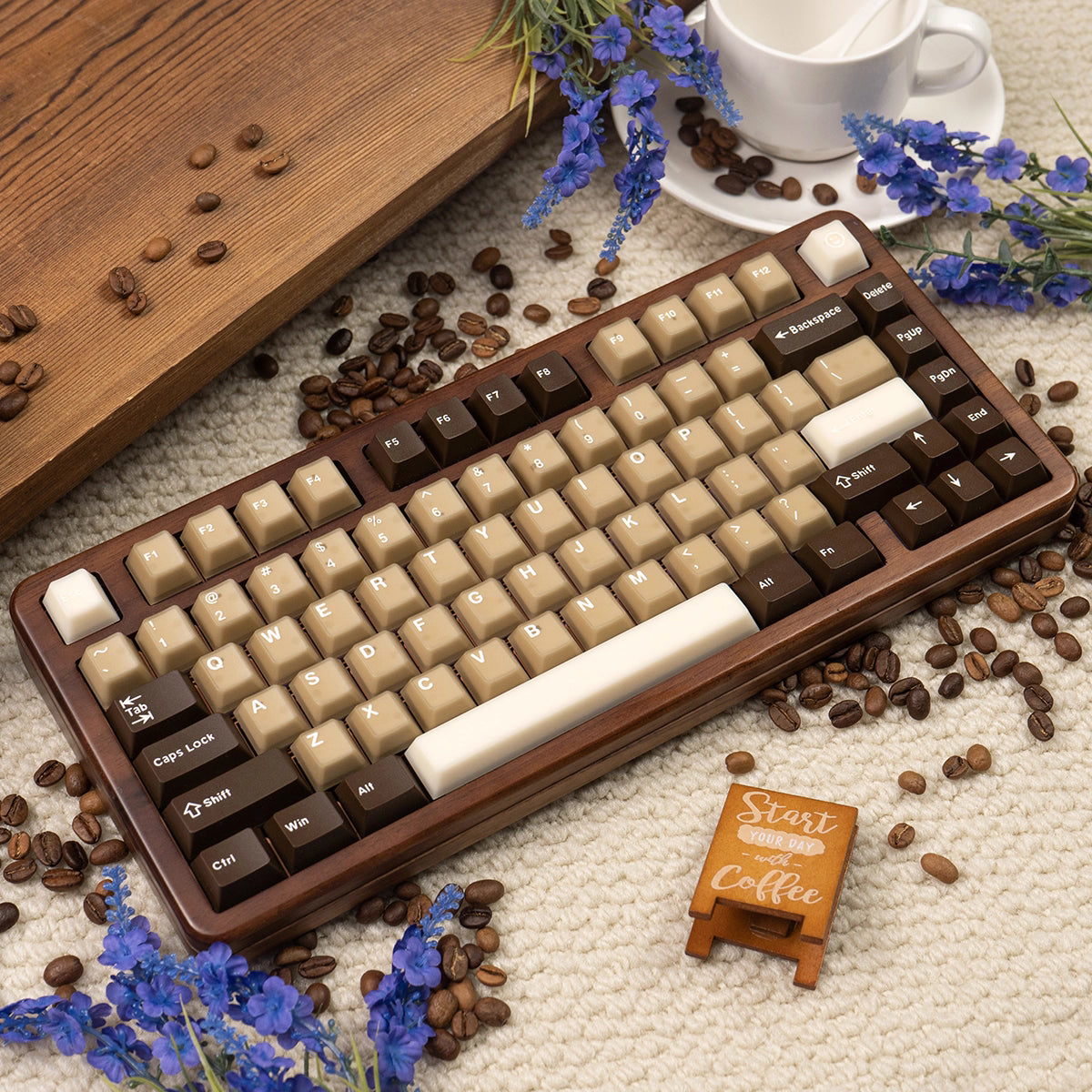 Coconut Latté Key Cap Set | Pre-order Coming Soon