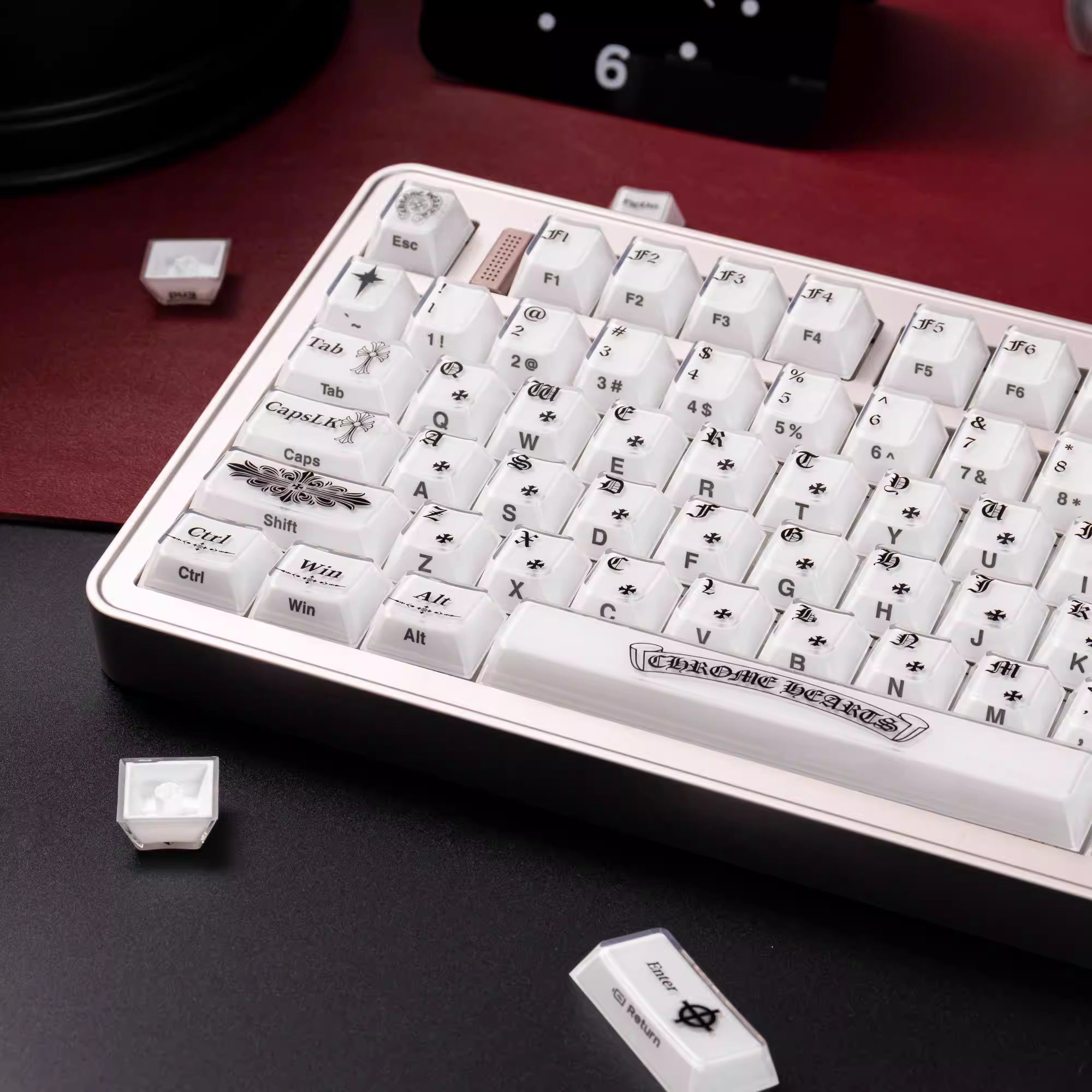 Chrome Heart Key Cap Set