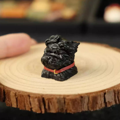 Black Poodle Artisan Key Cap