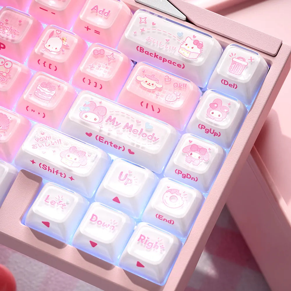 XVX Crystal Melody Key Cap Set