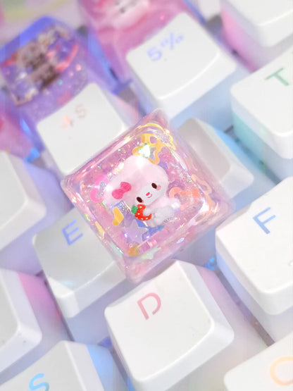 Melody Strawberry Artisan Key Cap