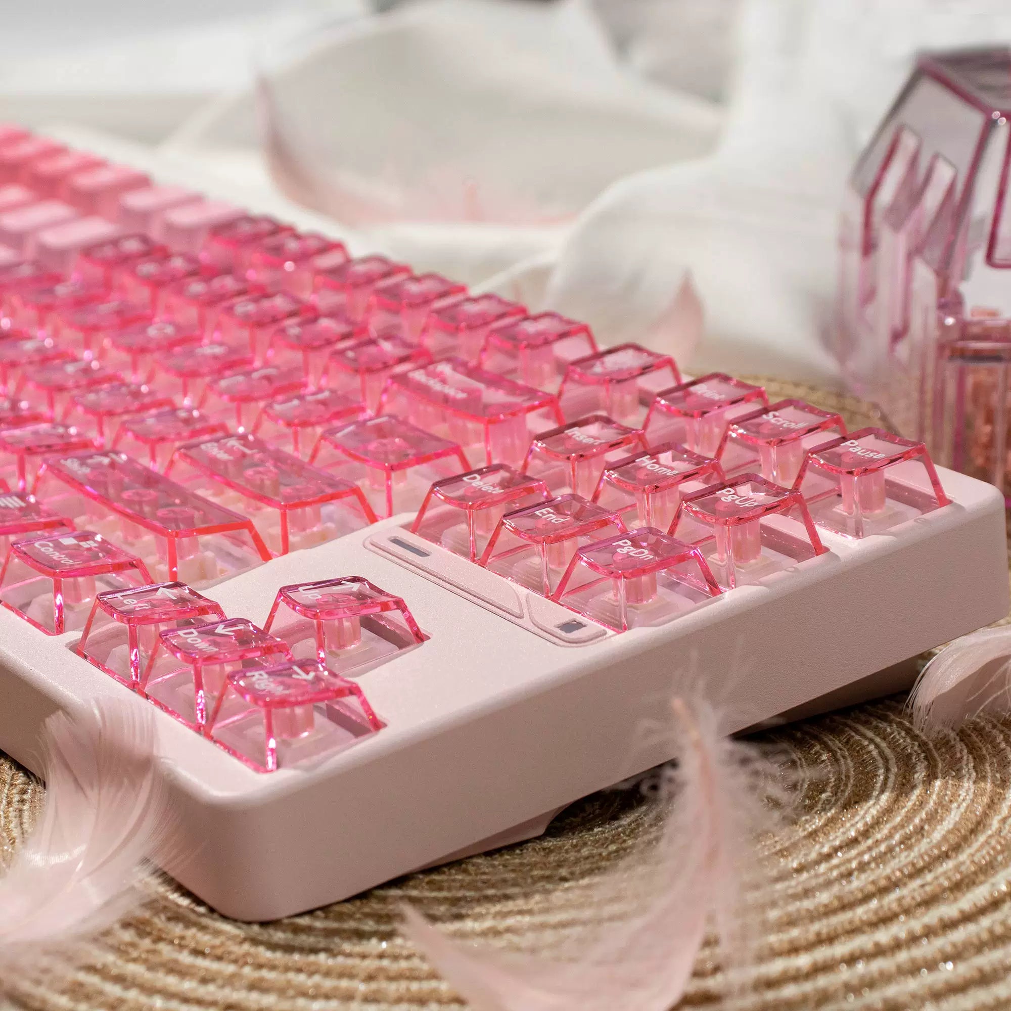 Cherry Blossom Key Cap Set - 35 PBT for free