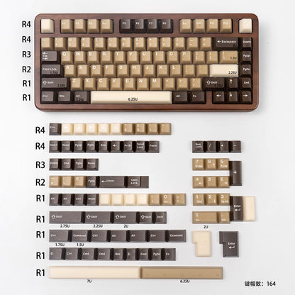 Coconut Latté Key Cap Set | Pre-order Coming Soon