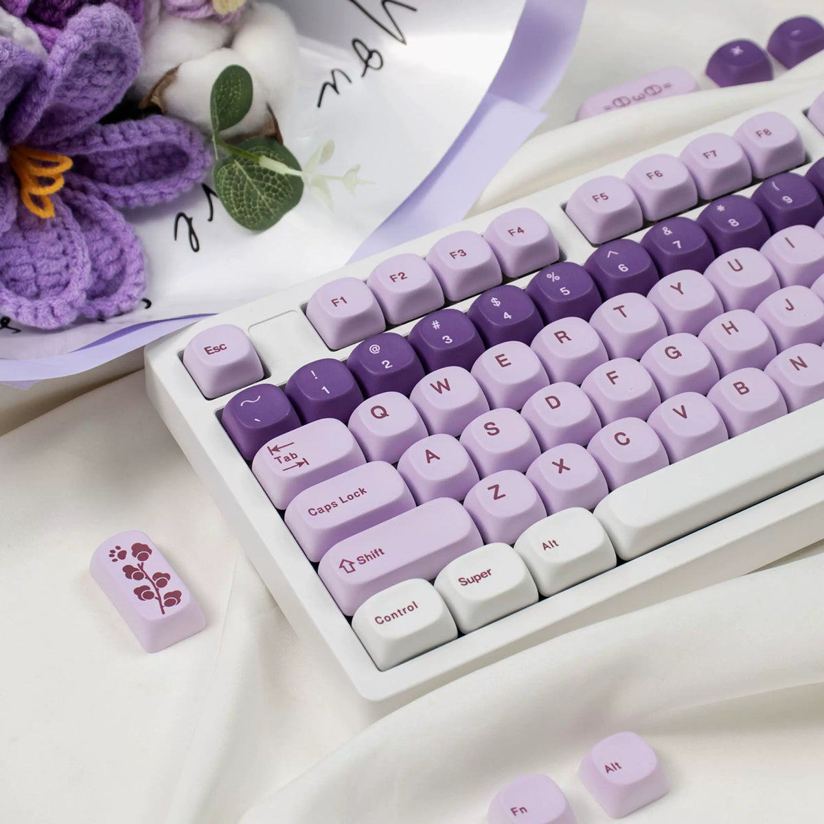 Ube Cream MOA Key Cap Set