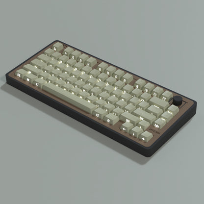 Wooden Grey Key Cap Set