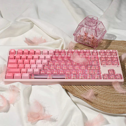 Cherry Blossom Key Cap Set - 35 PBT for free