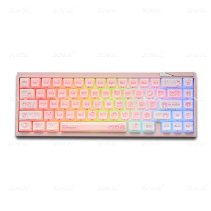 Crystal Melody Key Cap Set