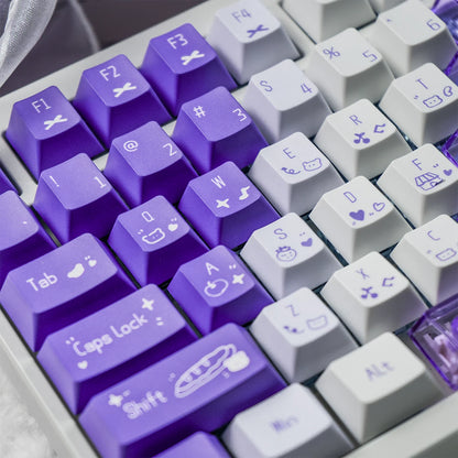 Winter Plum Key Cap Set