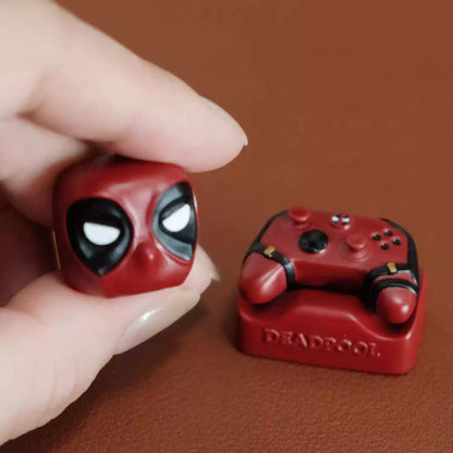 Dead Pool Artisan Key Cap Set of two