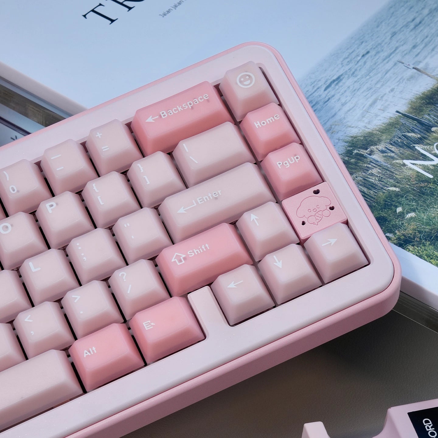 Rose Macaron Key Cap Set | Pre-order Coming Soon