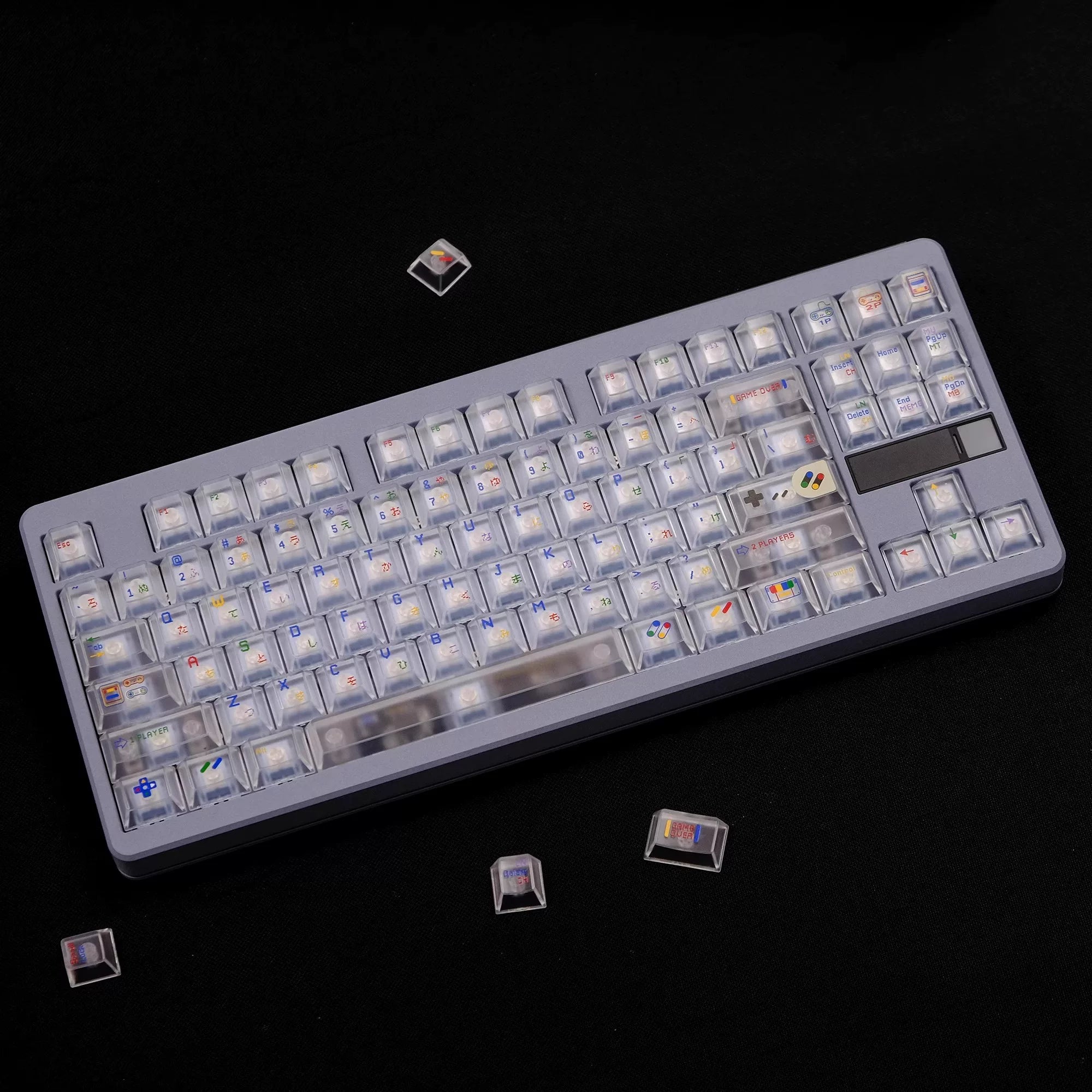Game NOT Over Key Cap Set