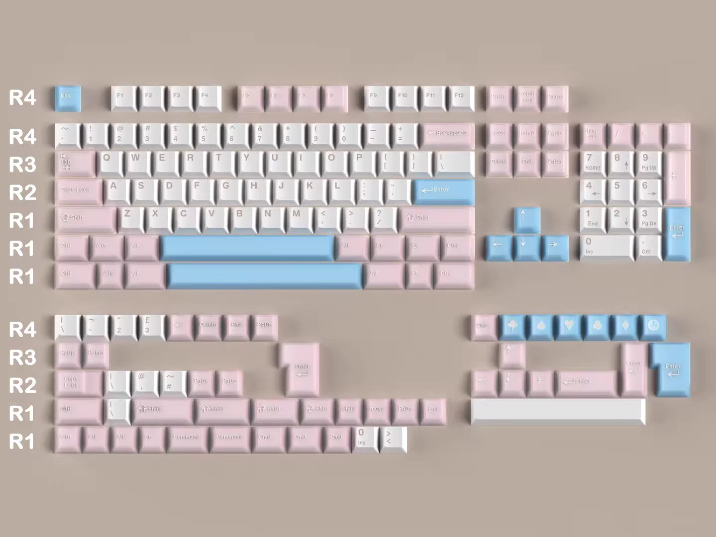 White Peach Oolong Key Cap Set | Pre-order Coming Soon