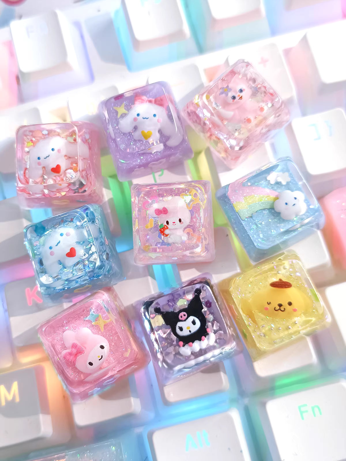 Melody Strawberry Artisan Key Cap