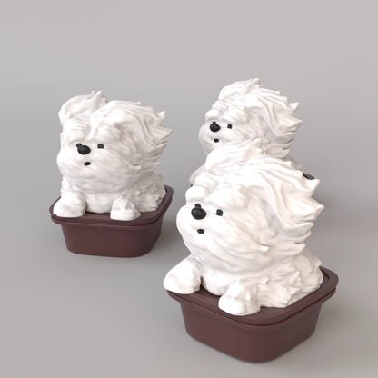 Wind Blow Doggy Key Cap