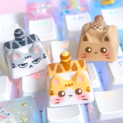 Meows Series Artisan Key Cap