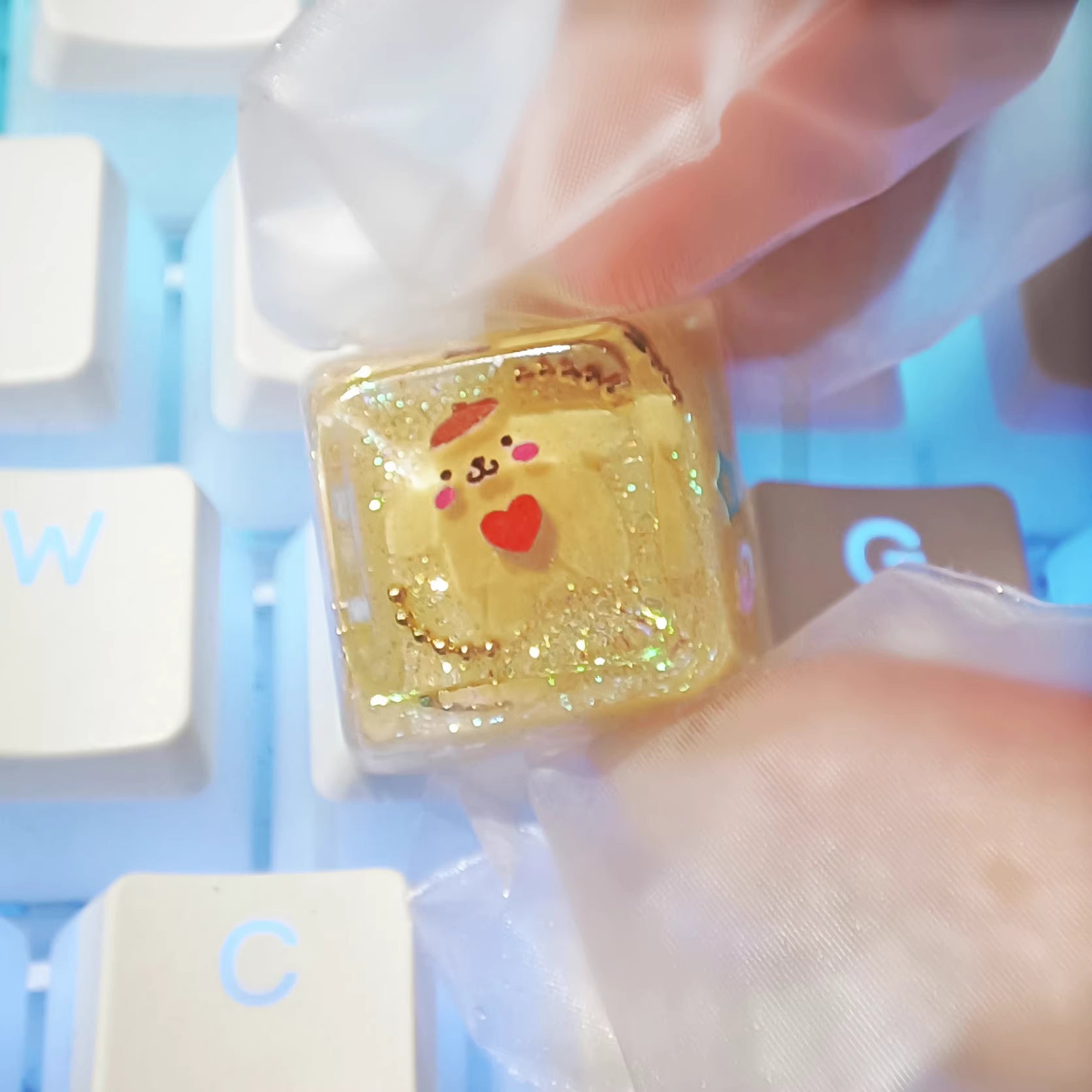 Hello Kitty Melody Kuromi Artisan Key Cap