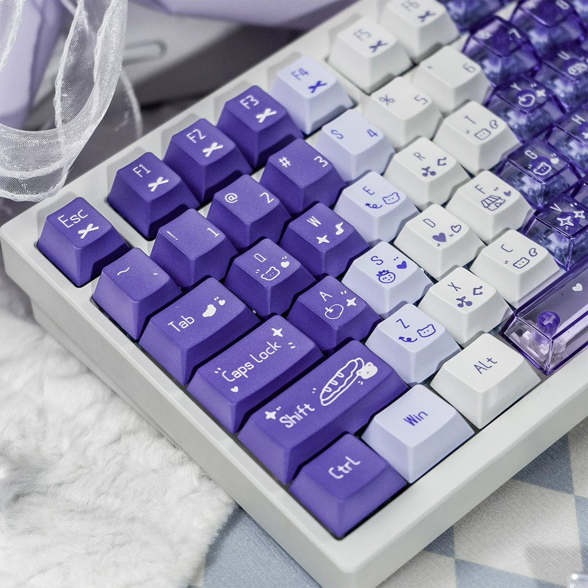 Winter Plum Key Cap Set