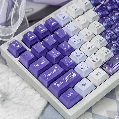 Winter Plum Key Cap Set