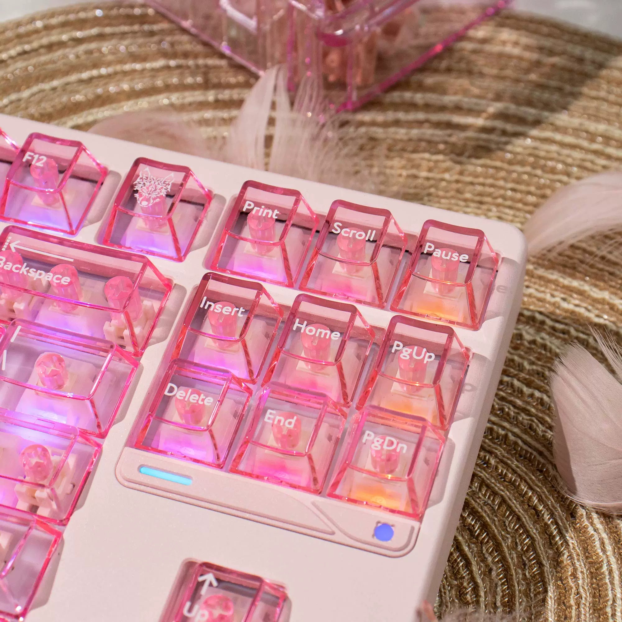 Cherry Blossom Key Cap Set - 35 PBT for free