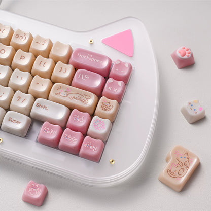 Rogdoll Cat Key Cap Set - 4 Cat Paw Artisan key cap for free!